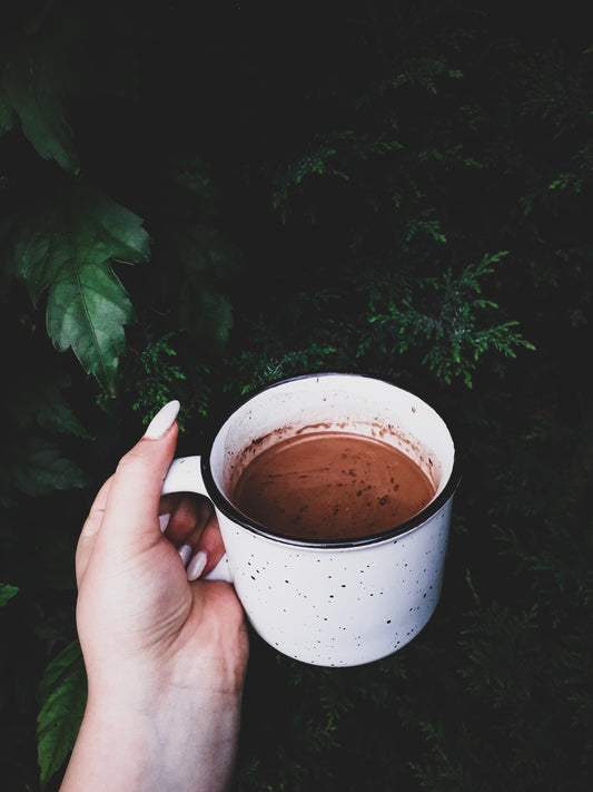 Mrs Toddy’s Night Cap Elixir with Ceremonial Cacao & Adaptogens.